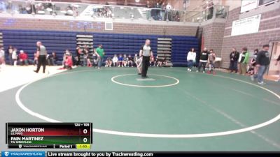 105 lbs Quarterfinal - Pain Martinez, TW Wrestling vs Jaxon Horton, Lil Mavs