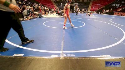 60 lbs Quarterfinal - Oakley Reed, Proving Grounds Wrestling vs Hailen Hiner, Pawnee Peewee Wrestling