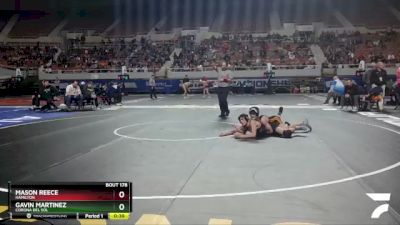 D1-120 lbs Cons. Round 1 - Mason Reece, Hamilton vs Gavin Martinez, Corona Del Sol