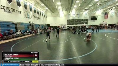 129-131 lbs Round 4 - Brogan Dykes, Torrington vs Praise Oluniyi, Poudre