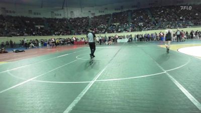 105 lbs Consi Of 32 #2 - Joshua Compton, Sand Springs vs Trevalyn Ortiz, Enid Junior High