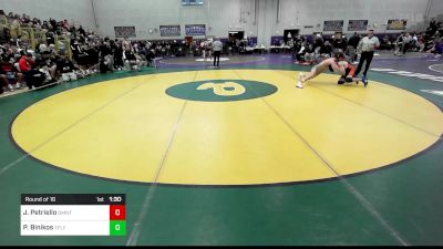 126 lbs Round Of 16 - Joey Petriello, Dumont vs Peter Binikos, Tenafly