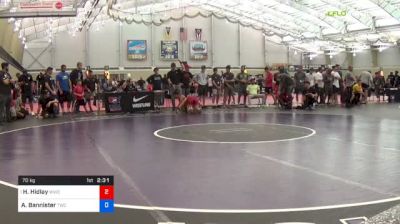 70 kg Semifinal - Hayden Hidlay, Wolfpack Wrestling Club vs Alfred Bannister, Terrapin Wrestling Club