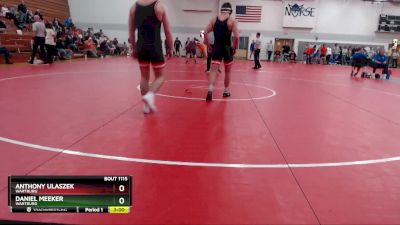 Elite 157 lbs Cons. Round 6 - Daniel Meeker, Wartburg vs Anthony Ulaszek, Wartburg