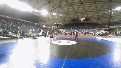 79 lbs Cons. Semi - Chloe Wells, Mat Demon Wrestling Club vs Audrey Lensegrav, South West Washington Wrestling Club