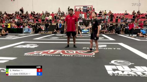 Eduardo Mattos vs Jaime López ESCOLA 2024 ADCC Sao Paulo Open