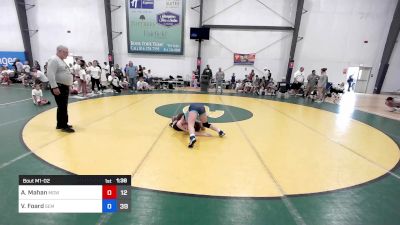 56 kg Rr Rnd 2 - Alyssa Mahan, MGW Rebels vs Virginia Foard, Wyoming Seminary