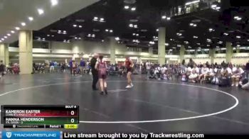 100 lbs Champ Round 1 (16 Team) - Kameron Easter, Charlie`s Angels-FL vs Hanna Henderson, STL Green