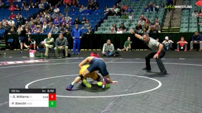 125 lbs 7th place - Sean Williams, Fresno State vs Paul Bianchi, North Dakota State