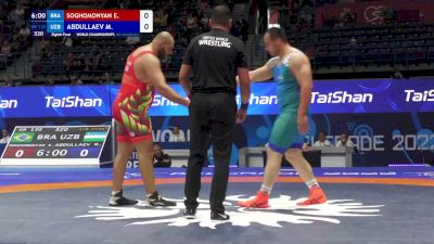 130 kg 1/8 Final - Eduard Soghomonyan, Brazil vs Muminjon Abdullaev, Uzbekistan