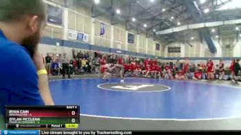 80 lbs Round 2 (4 Team) - Ryan Cain, New Palestine vs Dylan McClean, Franklin Community