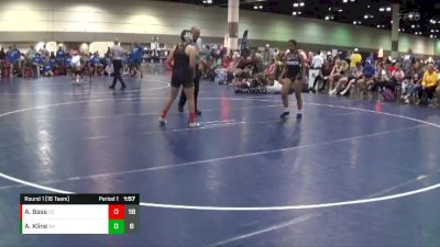 120 lbs Round 1 (16 Team) - Amya Bass, Iowa Minion Nation vs Addison Kline, SOWA