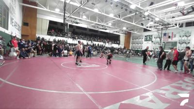 157 lbs Semifinal - Grigor Cholakyan, St. John Bosco vs Amen Johnson, Laguna Hills