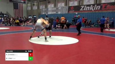 195 lbs Consi Of 16 #1 - Akhilleus Ornelas, El Capitan (Merced) vs Bobby Liles, Clovis East