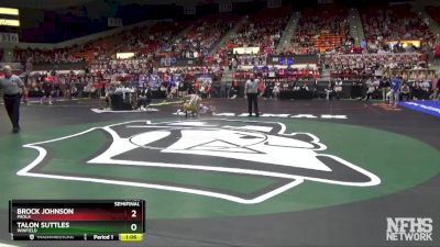 4A 126 lbs Semifinal - Brock Johnson, Paola vs Talon Suttles, Winfield