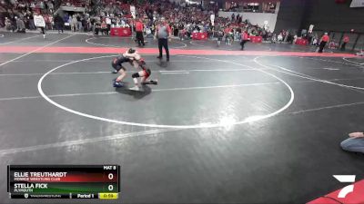 75 lbs Cons. Round 5 - Stella Fick, Plymouth vs Ellie Treuthardt, Monroe Wrestling Club