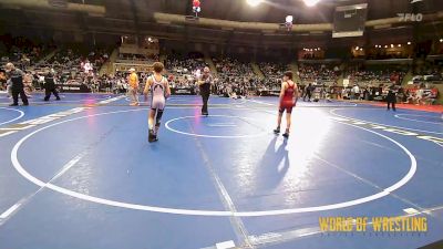 88 lbs Round Of 16 - Reece Movahead, American Dream Wrestling Club vs Layton Stevens, Kansas Young Guns