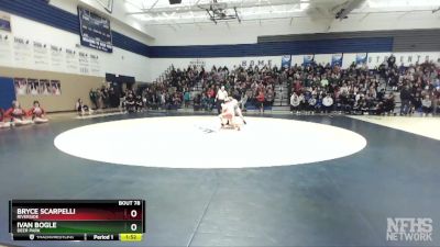 152 lbs Semifinal - Ivan Bogle, Deer Park vs Bryce Scarpelli, Riverside