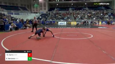 125 lbs Round of 16 - Gage Curry, American vs Geo Barzona, Bucknell