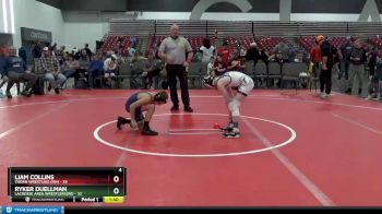 85 lbs Round 3 (8 Team) - Ryker Duellman, LaCrosse Area Wrestlers(WI) vs Liam Collins, Thorn Wrestling (MN)