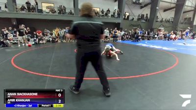 126 lbs Champ. Round 1 - Anan Siackhasone, AK vs Amir Khanjan, OR