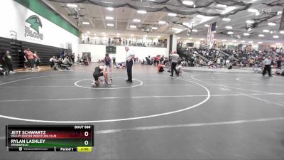 126 lbs Cons. Round 6 - Jett Schwartz, Valley Center Wrestling Club vs Rylan Lashley, Springfield