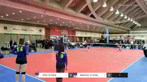 MVA 14 black vs Ballyhoo 14 white - 2022 JVA Charm City Challenge presented by Nike
