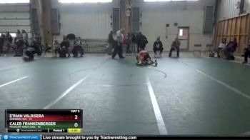 96 lbs Round 5 (6 Team) - Caleb Frankenberger, Missouri Wrestling vs Ethan Valdisera, Diamond Fish