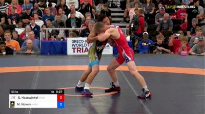 55 kg Rr Rnd 2 - Sam Hazewinkel, Sunkist Kids vs Max Nowry, Army, WCAP