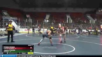 155 lbs Round 2 (4 Team) - Owen Foster, Bad Bass vs Tysen Moser, Portage Pounders