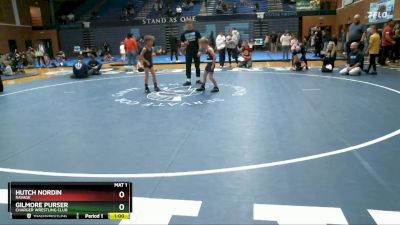 53-59 lbs Round 5 - Gilmore Purser, Charger Wrestling Club vs Hutch Nordin, Ravage