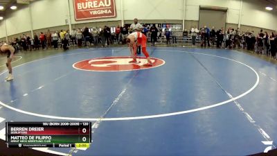 120 lbs Champ. Round 1 - Matteo De Filippo, Great Neck Wrestling Club vs Berren Dreier, Disruptors