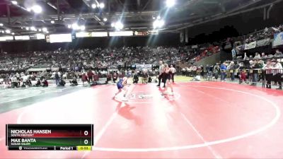 3A 98 lbs Cons. Round 1 - Max Banta, Sugar-Salem vs Nicholas Hansen, South Fremont