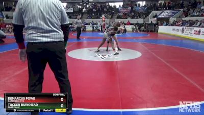 6A 120 lbs Semifinal - Demarcus Powe, Gardendale Hs vs Tucker Burkhead, Fort Payne