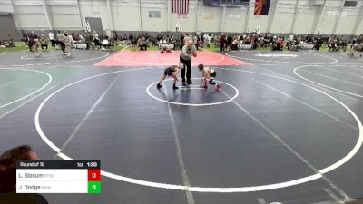 61 lbs Round Of 16 - Lucas Slocum, Stout Wr Ac vs Jace Dodge, Grindhouse WC