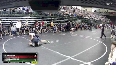 195 lbs Semis & 1st Wrestleback (8 Team) - Liam Rodebush, Idaho vs Noah Ingle, Wyoming Renegades