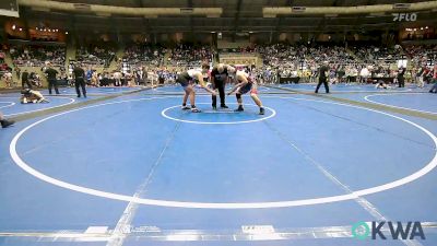 195 lbs Quarterfinal - Briggs Cook, Weatherford Youth Wrestling vs Preston Sowder, Chandler Takedown Club