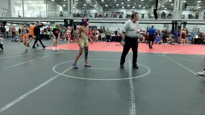 96 lbs Round 7 (10 Team) - Caleb Kosko, Grit Mat Club vs Chase Wright, Centurion WC