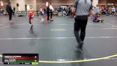 80 lbs Round 3 (4 Team) - Haedyn Cochran, Contenders WA vs Max Foster, Team Palmetto