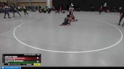 190 lbs Cons. Round 5 - Jaelyn Sides, Southwest Timberwolves Kids Wrestling Club vs Maddox Quinonez, Texas