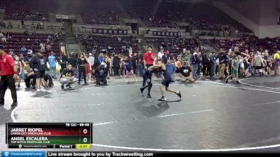 66-68 lbs Round 1 - Jarret Riopel, Canon City Wrestling Club vs Angel Escalera, Top Notch Wrestling Club