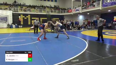 215 lbs Qtr-finals - Connor Jacobs, Armstrong vs Brenan Morgan, Central Valley