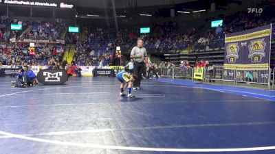 50 lbs Consy 1 - Ephram Kazar, Danville vs Trenton Leuschen, Wattsburg