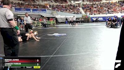 D1-106 lbs Cons. Round 3 - Roman Jaimes, Cibola vs Cannon Farrar, Gila Ridge