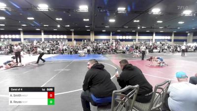 88 lbs Consi Of 4 - Alexa Smith, Wolfpack WC vs Bella Reyes, Scotsmen WC