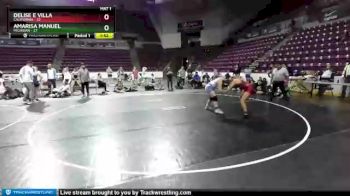 W-180 lbs Quarters & 1st Wb (16 Team) - Delise E Villa, California vs Amarisa Manuel, Michigan