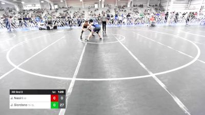 145 lbs Rr Rnd 3 - Jahanzaib Nasiri, Gettysburg vs Joe Giordano, Triumph Gold