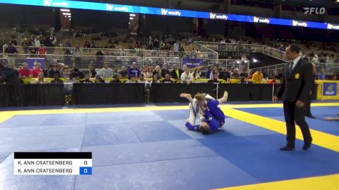 SA'IDAH ZEINAB DURKEE vs KIMBERLE ANN CRATSENBERG 2024 Pan Jiu Jitsu IBJJF Championship