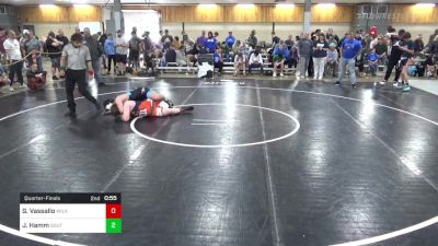 189 lbs Quarterfinal - Gregory Vassallo, Wilkes-Barre Township vs Jayden Hamm, South Williamsport