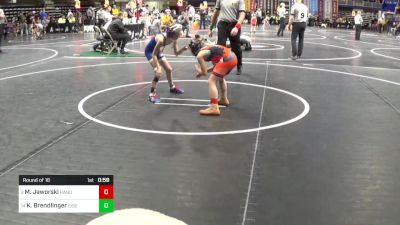 69 lbs Round Of 16 - Maya Jaworski, Hanover vs Kaylynn Brendlinger, Eisenhower
